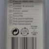 Dremel Graveerfrees 109 achterkant
