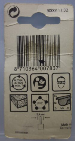 Dremel Graveerfrees 111 achterkant