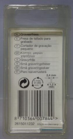 Dremel Graveerfrees 112 achterkant
