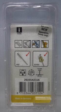 Dremel EZ SpeedClic Polijstschijf 423S achterkant