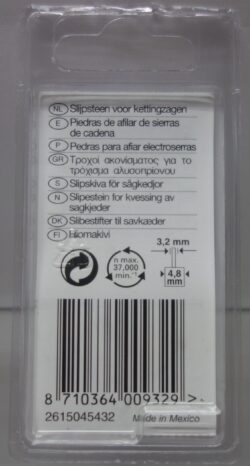 Dremel Kettingzaag-Slijpsteen 454 achterkant