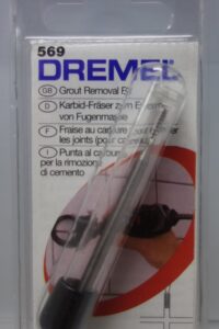 Dremel Hardmetalen Frees voor verwijderen van voegen 569