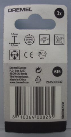 Dremel Frees 615 achterkant