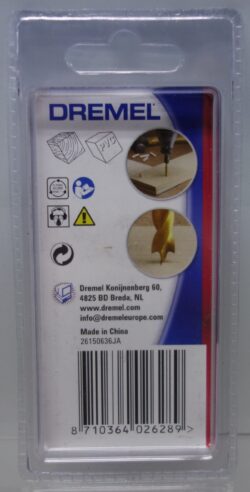 Dremel Set Houtboren 636 achterkant