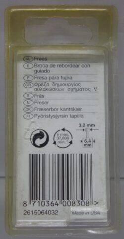 Dremel Frees 640 achterkant