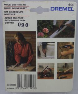 Dremel Multi-snijset 690 achterkant