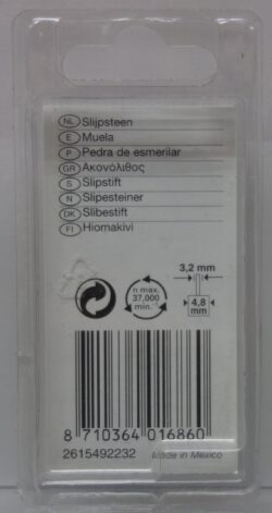 Dremel Siliciumcarbide Slijpsteen 84922 achterkant