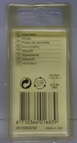 Dremel Siliciumcarbide Slijpsteen 85622 achterkant