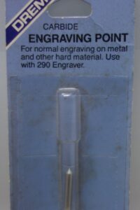 Dremel Carbide Graveerpunt 9924